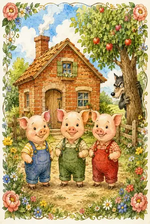 Les Trois Petits Cochons